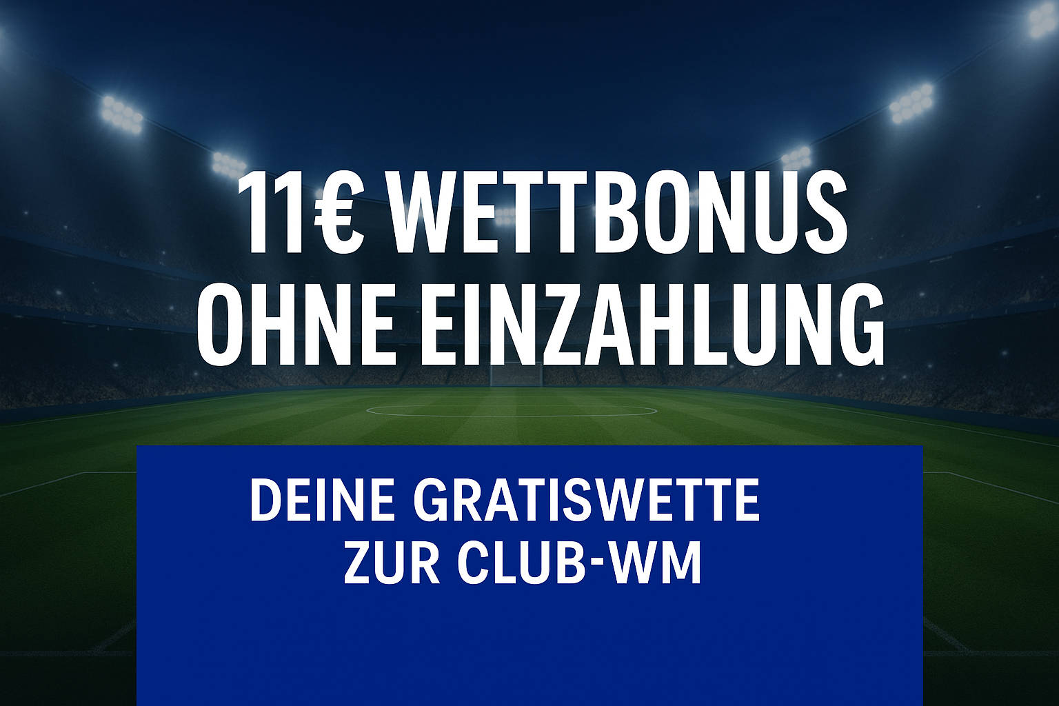 Wettbonus ohne Einzahlung